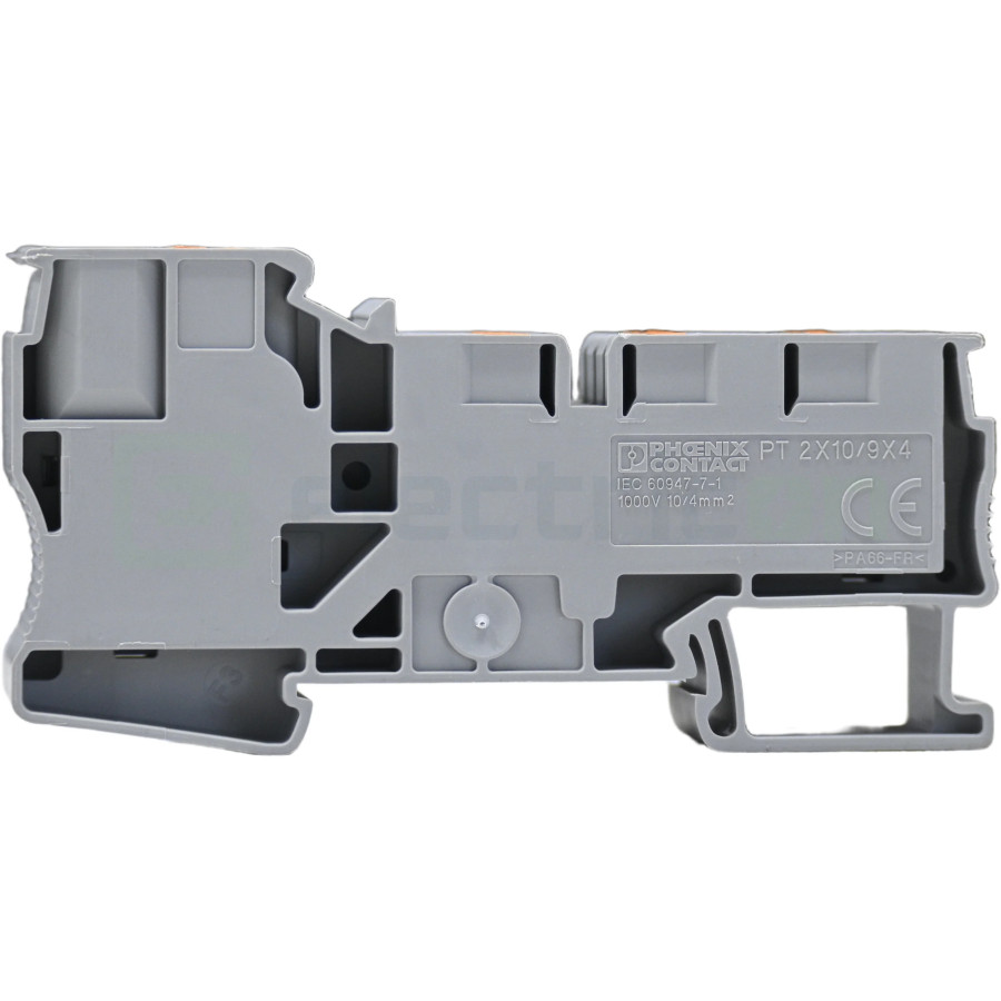 Clemă de derivație Clema distributie, 11 conexiuni, gri – montaj rapid și sigur în aplicații electrice diverse