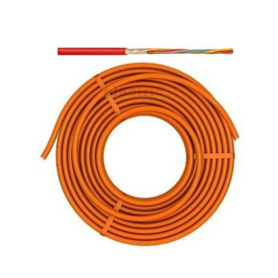 Cablu antiincendiu JE-H (ST) H E30/E90, 2x2x0.8, portocaliu, TED Electric, TED002464 - Electricon.ro