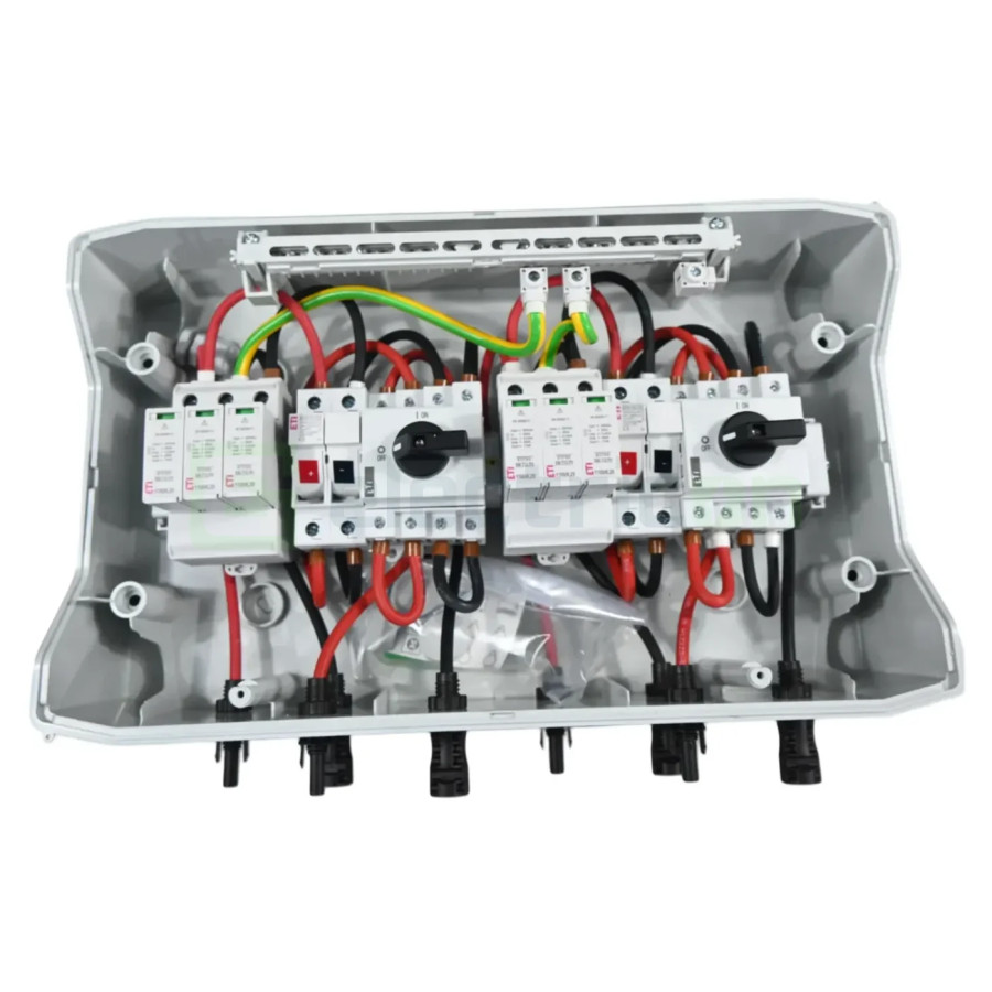 Tablou distributie PV 1100/18-DC2/2-16-EMT2-V, cu 2 stringuri, ETI, 001107101 - Electricon.ro