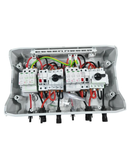 Tablou distributie PV 1100/18-DC2/2-16-EMT2-V, cu 2 stringuri, ETI, 001107101 - Electricon.ro