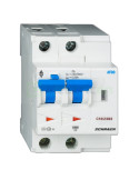 AFDD - Siguranță automată cu detecție arc electric - curba C 10A 10kA 2P 3M Lisa Schrack BA617210