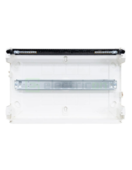 Tablou aparent, 18 module, 1x18, usa alba, IP40, Hager, Golf, VS118PD - Electricon.ro