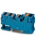 Clema șir derivație 11 conexiuni max. 10 mm² albastru PTFIX - Phoenix Contact 3002368