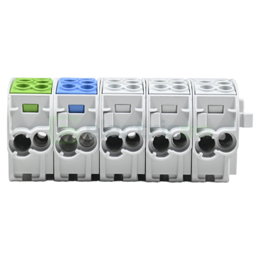 Clemă de derivație 35 mm² Pachet clema de derivatie Cu-Al, 35 mm², trifazic – montaj rapid și sigur în aplicații electrice diver