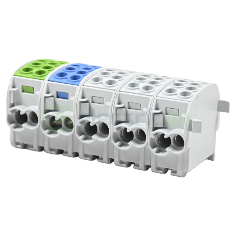 Clemă de derivație 35 mm² Pachet clema de derivatie Cu-Al, 35 mm², trifazic – montaj rapid și sigur în aplicații electrice diver