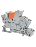 Modul releu - gama 788 - bobină 12VDC, 2 contacte DPDT (8A), indicator LED roșu - Wago 788-311