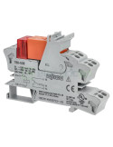 Modul releu - gama 788 - bobină 230VAC, 1 contact SPDT (16A), indicator LED roșu - Wago 788-508