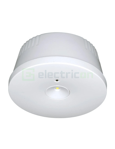 Corp iluminat de siguranta antipanica, K6 autotest ERT-LED 3h 230V AC, Schrack, NLK6U423SC