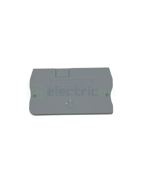 Clemă șir Element terminal pentru cleme sir gama PT 2,5, gri, D-ST 2,5, Phoenix Contact,3030417 – montaj rapid și sigur în aplic