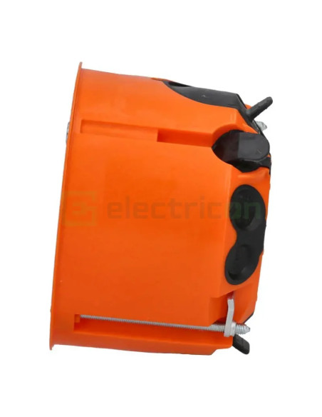 Doza aparataj pentru rigips, ermetica, portocaliu, Ø 68 mm, O-range ECON 63, Kaiser, 9263-22