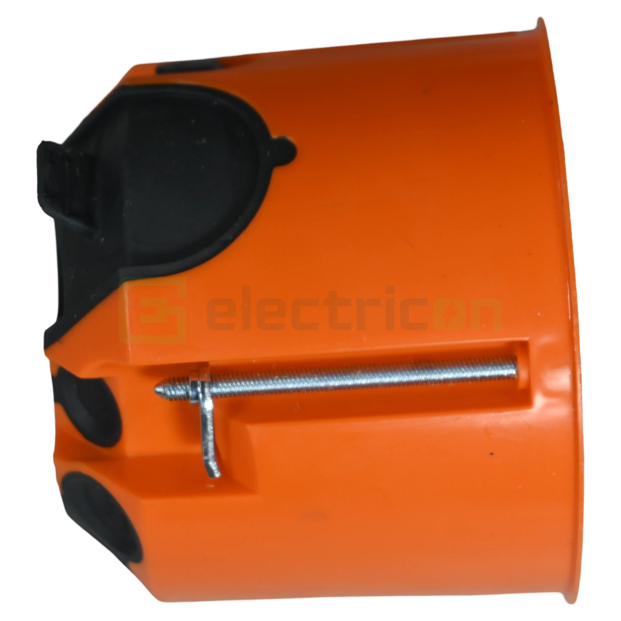 Doza aparataj pentru rigips, ermetica, portocaliu, Ø 68 mm, O-range ECON 64, Kaiser, 9264-22