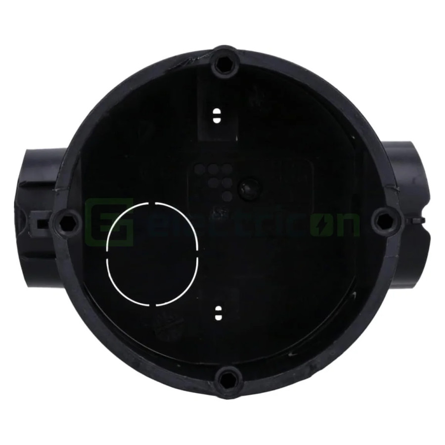 Doza aparataj, sub tencuială, Ø 60 mm, fără șuruburi, UP Plus pentru tuburi M20/M25, Kaiser, 1055-04