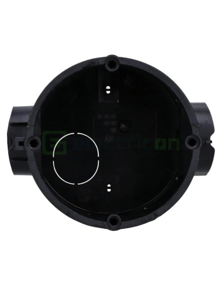 Doza aparataj, sub tencuială, Ø 60 mm, fără șuruburi, UP Plus pentru tuburi M20/M25, Kaiser, 1055-04