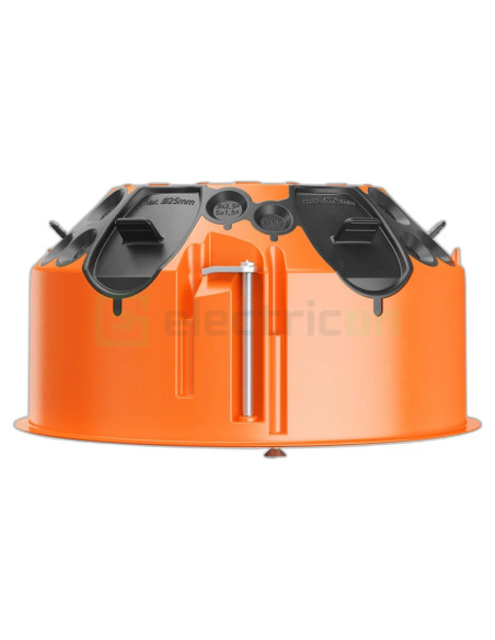 Doza aparataj pentru rigips, ermetica, portocaliu, Ø 120 mm, O-range ECON , Kaiser, 9273-92