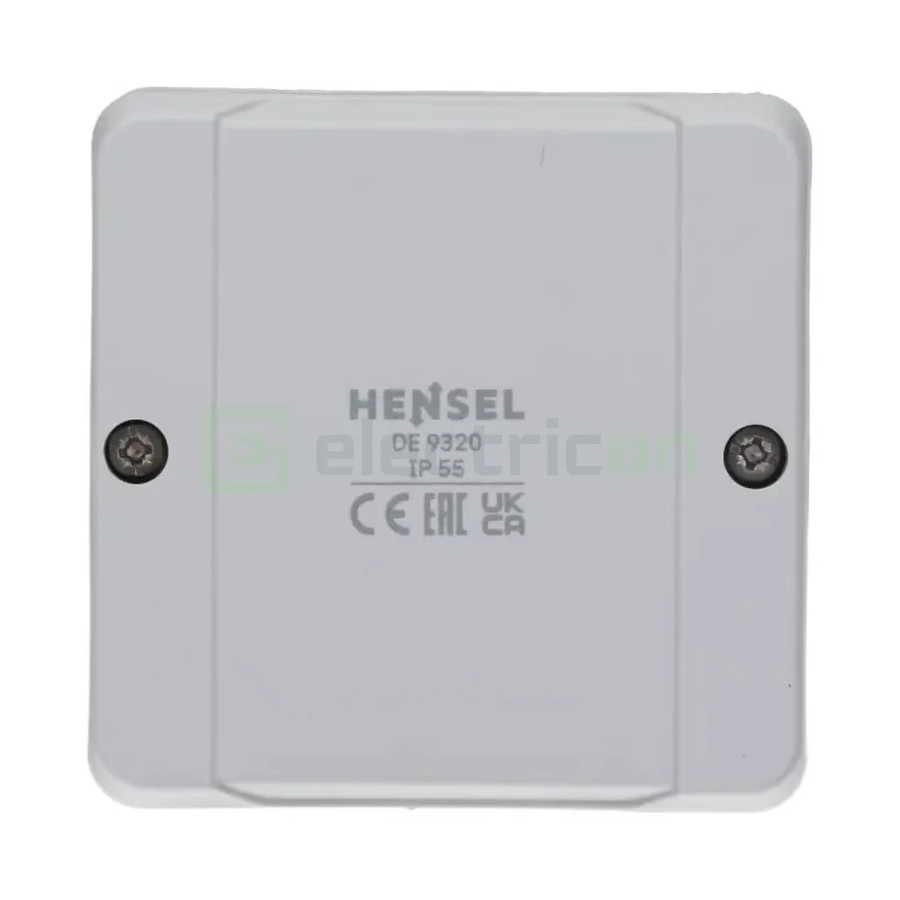 Doză ramificație - Cutie conexiuni - 88x88x50mm montaj aparent IP55 - Hensel DE9320