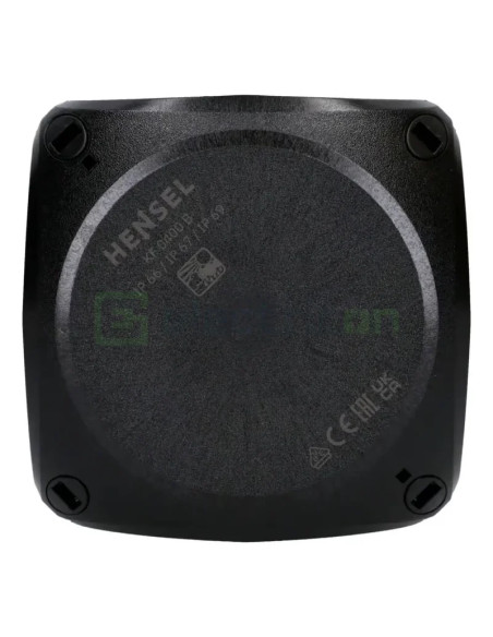 Doză ramificație - Cutie conexiuni - 104x104x70mm montaj aparent IP67/IP69 - Hensel KF 0400 B