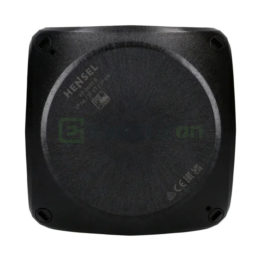 Doză ramificație - Cutie conexiuni - 130x130x77mm montaj aparent IP67/IP69 - Hensel KF 0600 B