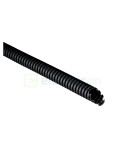 Copex - tub riflat - PVC Ø20 mm - 100 metri - 750N ignifug - negru - Elettrocanali - TC15 - ECTC1520
