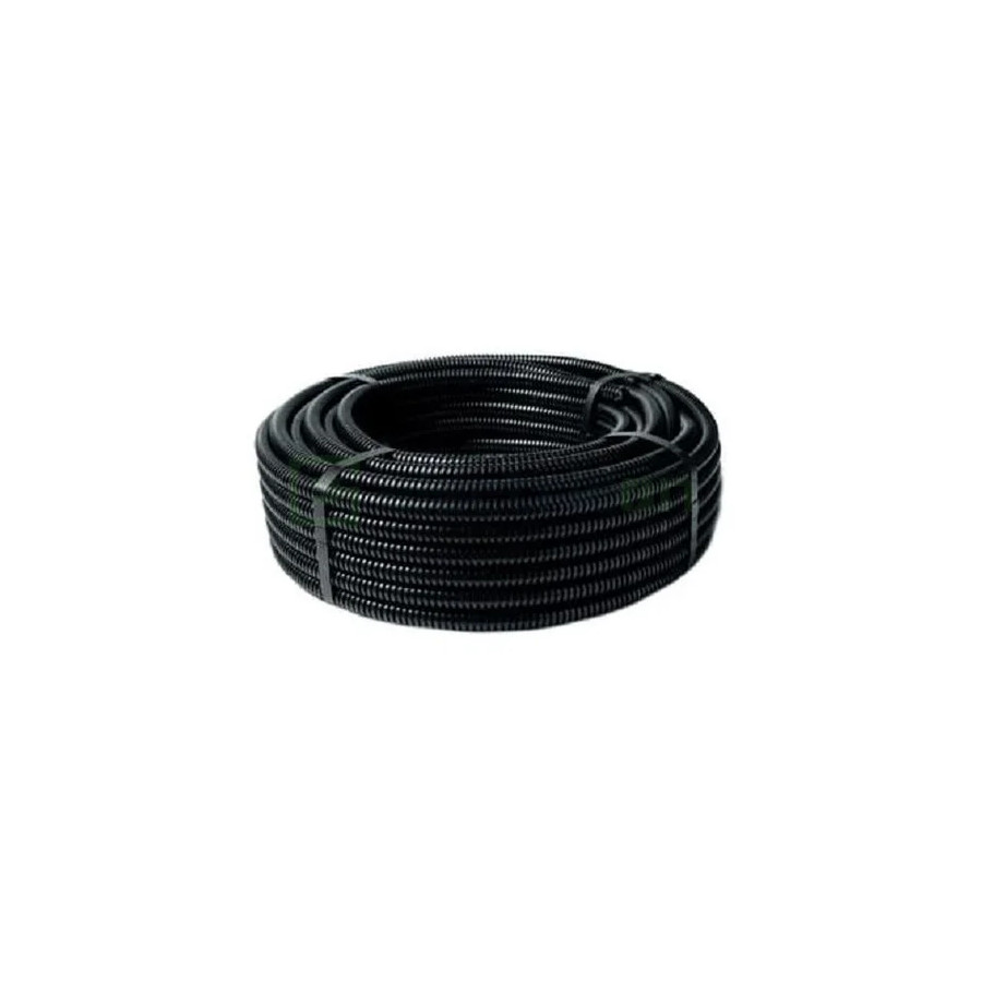 Copex tub flexibil, cu sondă, rola 50m, Ø16 mm, 750N, ignifug, negru, TC15, Elettrocanali, ECTC151650T - Electricon.ro