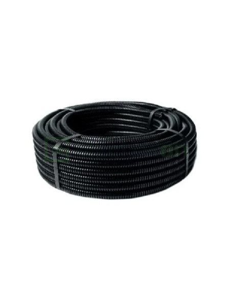 Copex tub flexibil, cu sondă, rola 50m, Ø20 mm, 750N, ignifug, negru, TC15, Elettrocanali, ECTC152050T - Electricon.ro