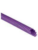 Copex - tub riflat - PVC Ø16 mm - 100 metri - 750N ignifug - violet - Elettrocanali - TC15 - ECTC1516L