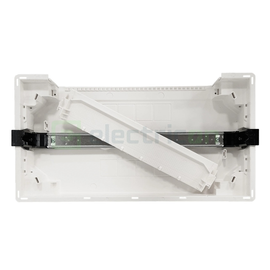 Tablou incastrat, 22 module, 1x22, ușă albă Hager, Golf, VF122PD - Electricon.ro