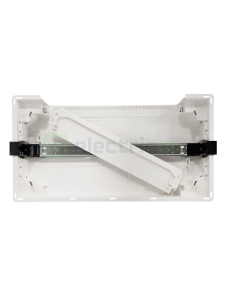 Tablou incastrat, 22 module, 1x22, ușă albă Hager, Golf, VF122PD - Electricon.ro