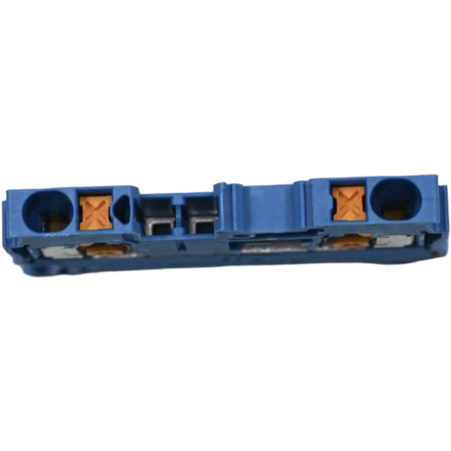 Clemă de derivație 5 mm² Clema șir, de trecere, cu buton, 2 conexiuni, 2,5 mm²,albastru, XT 2,5 BU, Phoenix Contact, 1343114 – m