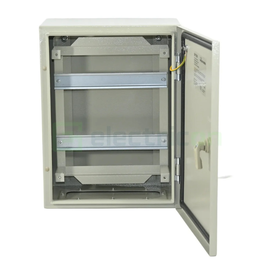 Cutie metalică, cu plastroane, 24 module, 2x12, 400x300x200, cu ușă, IP65, SKYBOX, SKY509 - Electricon.ro