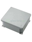 Doză ramificație - Cutie conexiuni - 100x100x59mm montaj aparent/exterior IP66 - Elettrocanali EC485C1