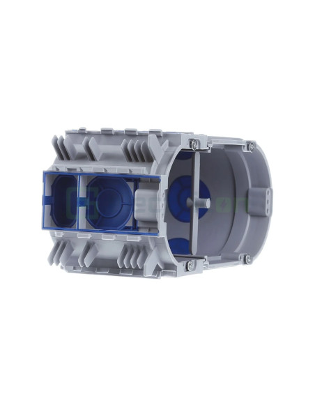 Doză aparataj, dublă, sub tencuială, UP ECON Fix, Ø2x 82 mm, Kaiser, 1656-26