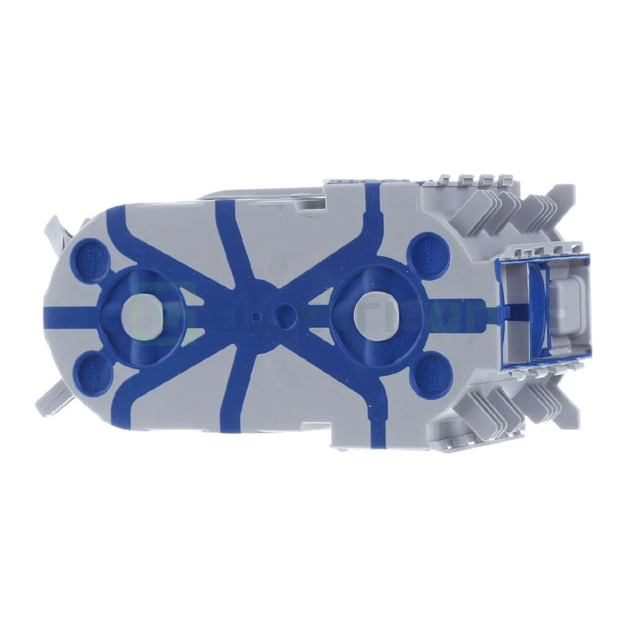 Doză aparataj, dublă, sub tencuială, UP ECON Fix, Ø2x 82 mm, Kaiser, 1656-26