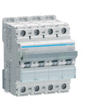 MCB - Siguranță automată - disjunctor - curba B 20A 10kA 4P 4M Hager NBN420