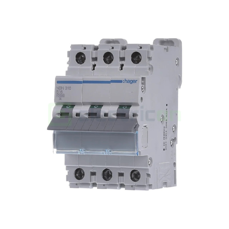 Siguranta MCB B16A Hager - NBN316