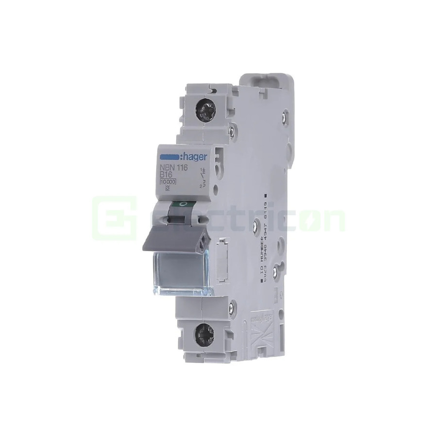 Disjunctor MCB BN/AA Hager - NBN116