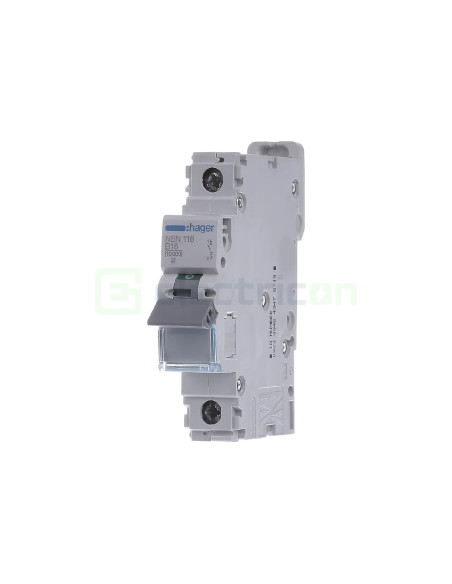 Disjunctor MCB BN/AA Hager - NBN116