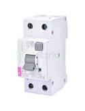 RCBO - Siguranță automată - Disjunctor cu protecție diferențială - tip A curba C 16A 30mA 10kA 2P 2M KZS-2M ETI 002172525