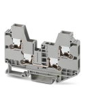 Clema șir 3 conexiuni max. 6 mm² gri XTV 6-QUATTRO GY - Phoenix Contact 1329511 