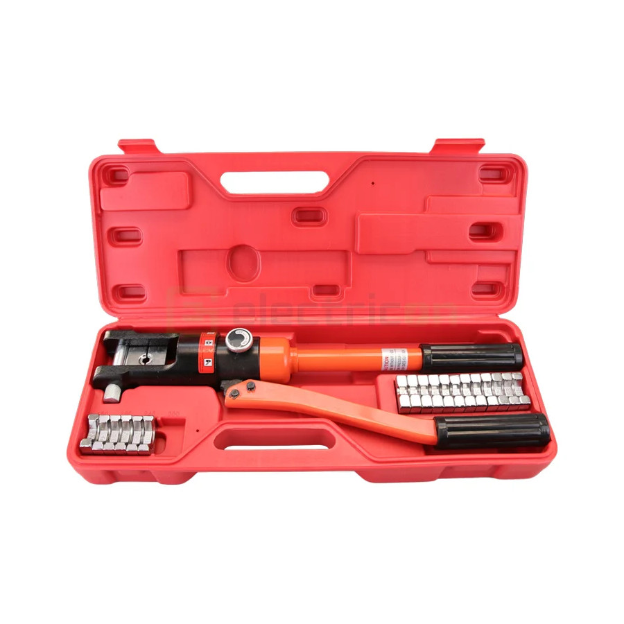 Presa hidraulică manuală pt.papuci si geantă cu bacuri KHP240- Electricon.ro