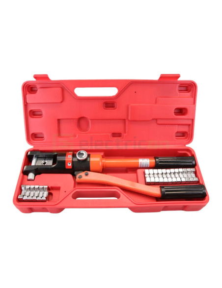 Presa hidraulică manuală pt.papuci si geantă cu bacuri KHP240- Electricon.ro