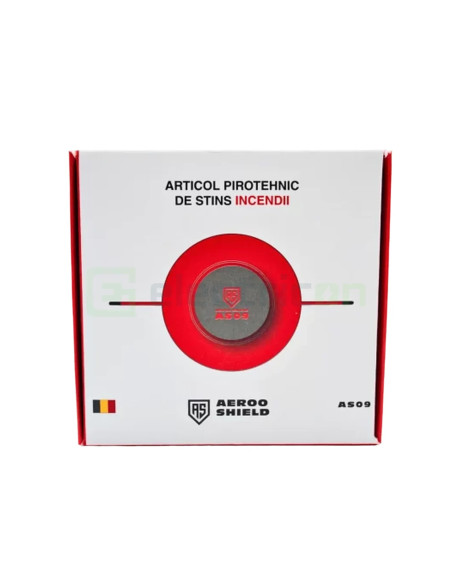 Pastila stingere incendiu cu aerosoli pentru tablou electric, capacitate stingere 0.9 mc, pornire la contact cu flacara, 5 ani, 