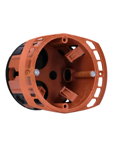 Doză aparataj, lemn, pereți izolați inclusiv case pasive, ECON Iso+, Ø68 mm, Kaiser, 1159-55