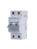 MCB - Siguranță automată - disjunctor - curba C 25A 6kA 2P 2M Hager MCN225