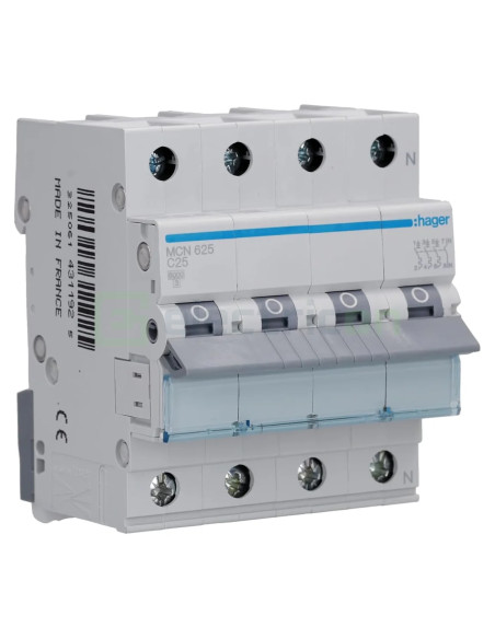 Siguranta MCB CN/AA Hager - MCN625