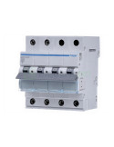 MCB - Siguranță automată - disjunctor - curba C 20A 6kA 3P+N 4M Hager MCN620