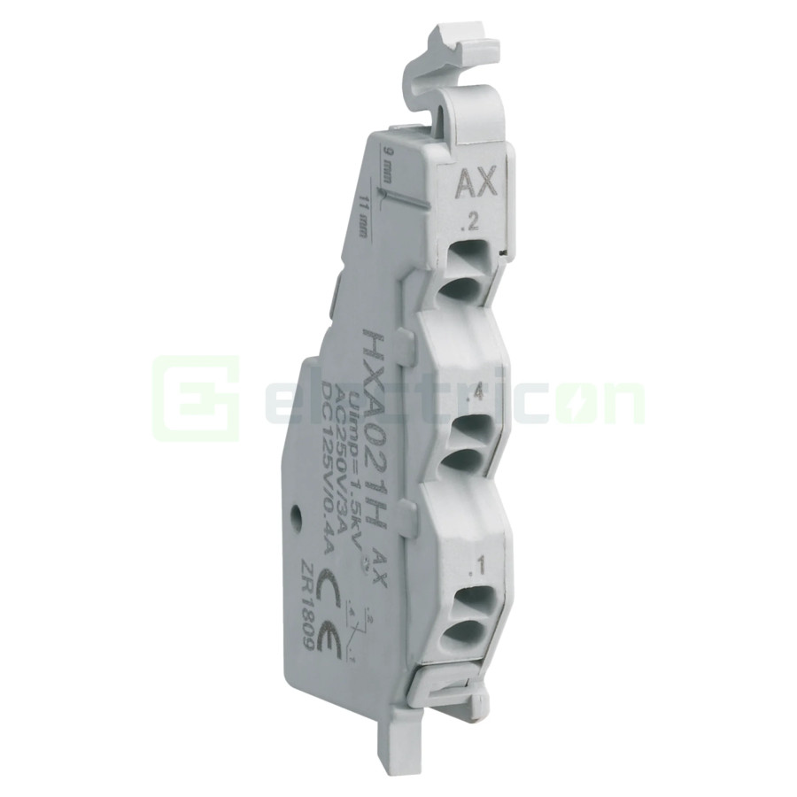 Contact auxiliar HXA021H - montaj lateral