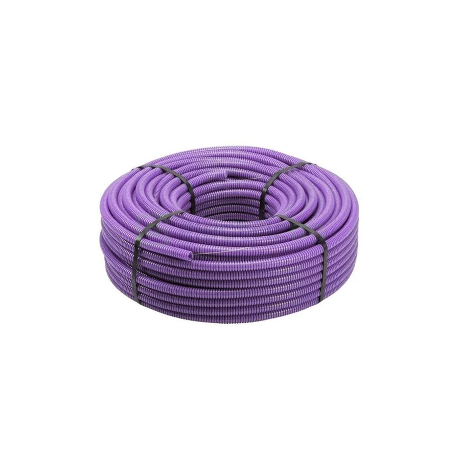 Copex tub flexibil, rola 100m, Ø20 mm, 750N, ignifug, violet, TC15, Elettrocanali, ECTC1520L - Electricon.ro