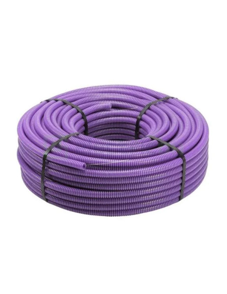 Copex tub flexibil, rola 100m, Ø20 mm, 750N, ignifug, violet, TC15, Elettrocanali, ECTC1520L - Electricon.ro