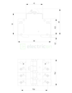 Siguranta RCBO 13A/30mA ETI - 002174903 2