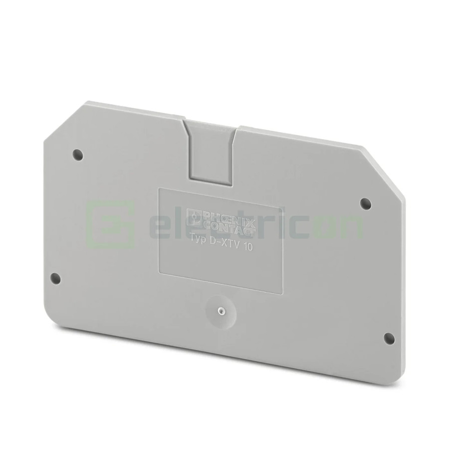 Element terminal pentru cleme sir seria XTV 10